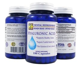 Mental Refreshment: Hyaluronic Acid – 100mg 180 capsules 90