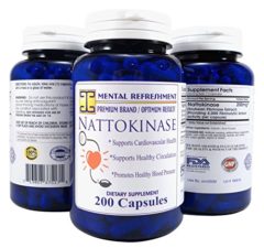 Mental Refreshment: Nattokinase – 200 mg, 200 capsules 13